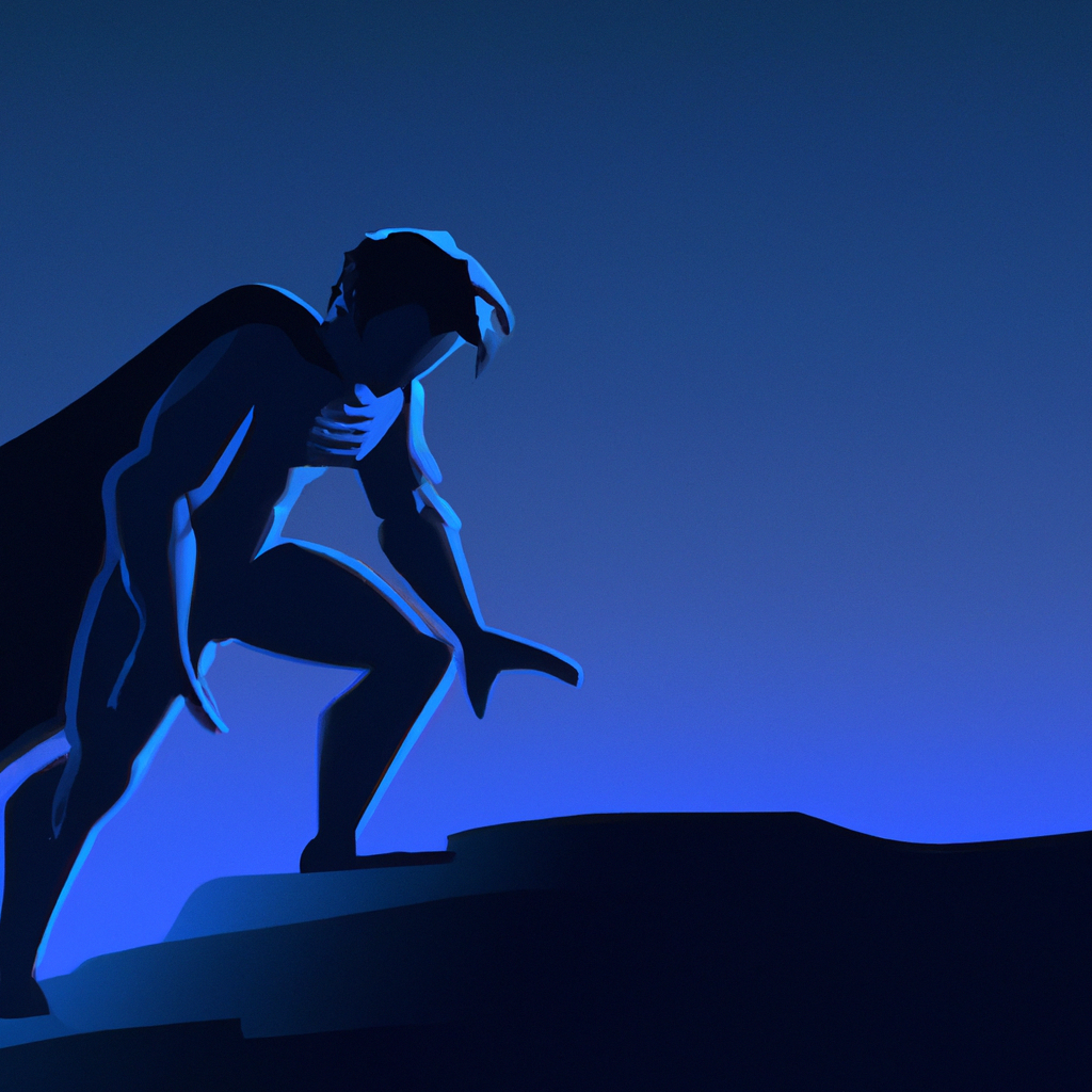 Indie platformer scene with stylized lighting